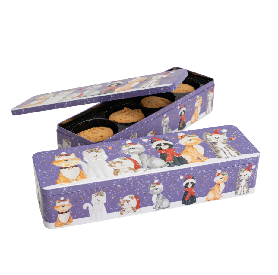 Stem Ginger Biscuits in Cat Tin – Mayhew Shop